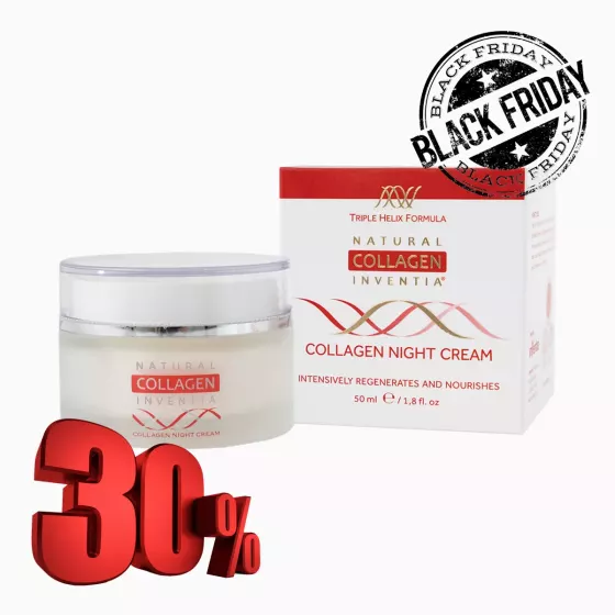 NOČNÍ regenerační krém s živým kolagenem (50 ml) NOČNÍ regenerační krém s živým kolagenem