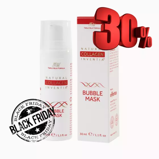 BUBLINKOVÁ maska s aktivním kyslíkem (30 ml) - Nezestárni / Inventia Omlazující BUBLINKOVÁ maska s aktivním kyslíkem