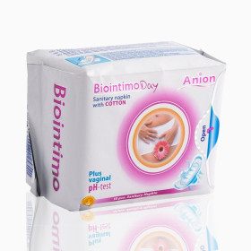ANION Biointimo - Dámské hygienické vložky s anionovým proužkem - DENNÍ