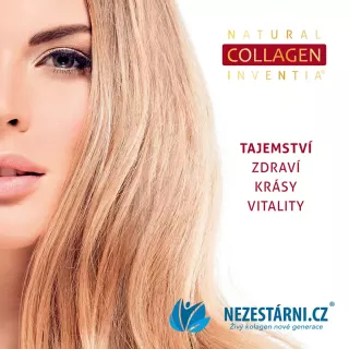 DÁREK ZDARMA - katalog NEZESTÁRNI.CZ - Živý kolagen INVENTIA  84 stran - rady, návody, doporučení, certifikáty, dermatologické testy - 1ks cena 35 Kč