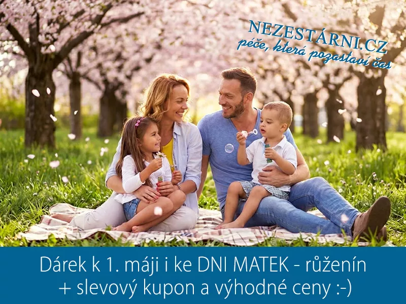 Dárky ke DNI MAMINEK ❤️ + zdarma růženín a slevový kupon 200 Kč