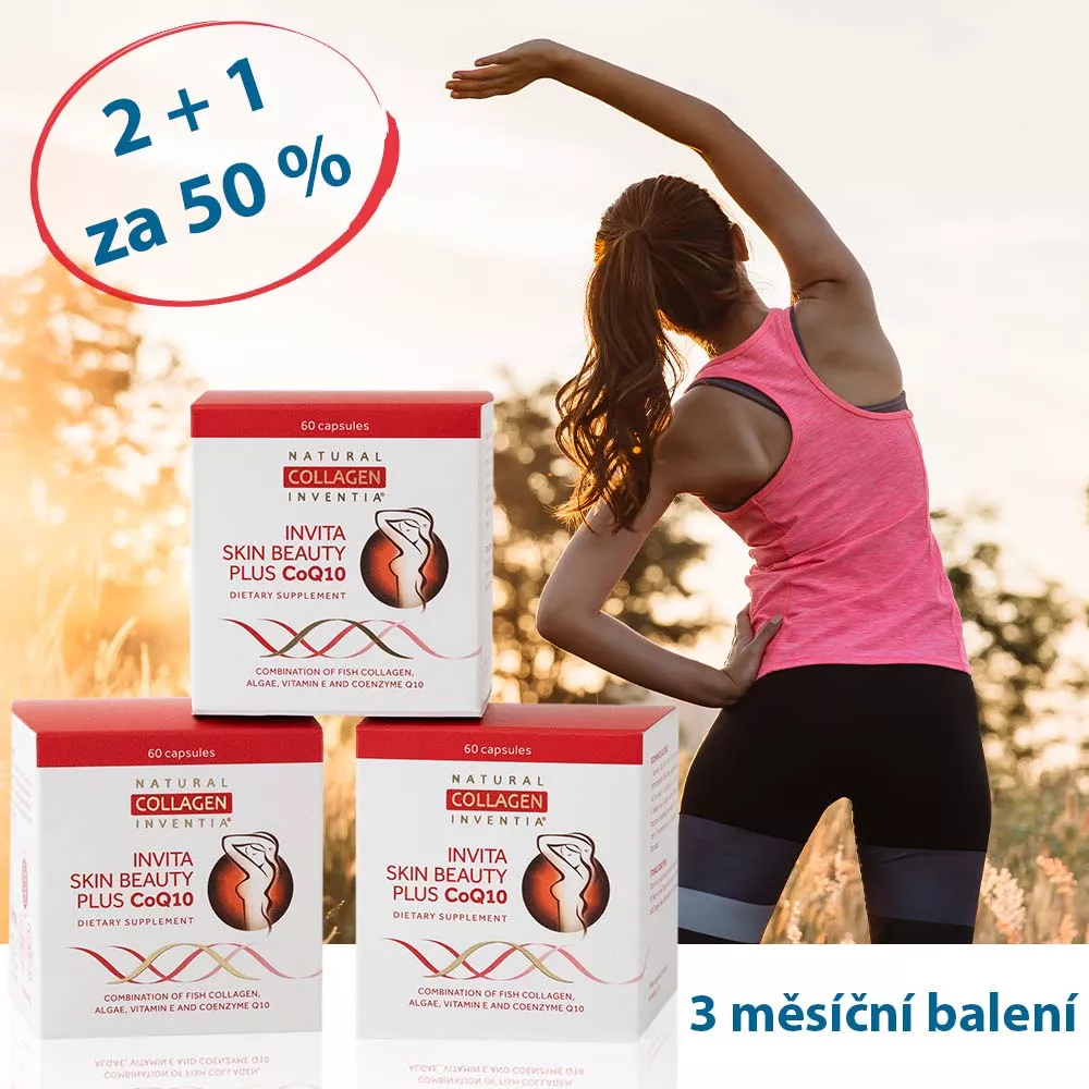 INVITA SKIN BEAUTY s koenzymem Q10  2 + 1 za 50 % 