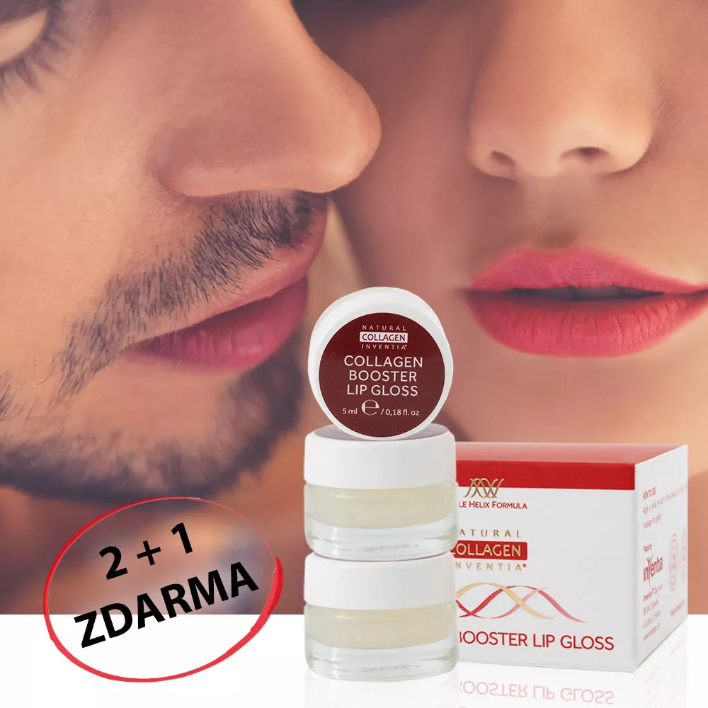 Výhodný balíček Lesku na rty s živým kolagenem 2+1 zdarma
