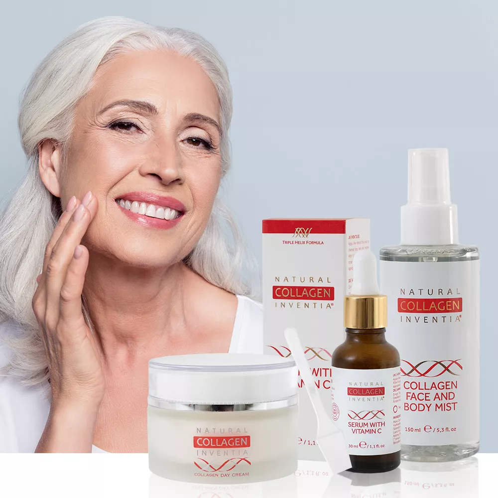 DENNÍ KOLAGENOVÝ BALÍČEK NA ROZJASNĚNÍ A OMLAZENÍ PLETI –   SLEVA 22 %