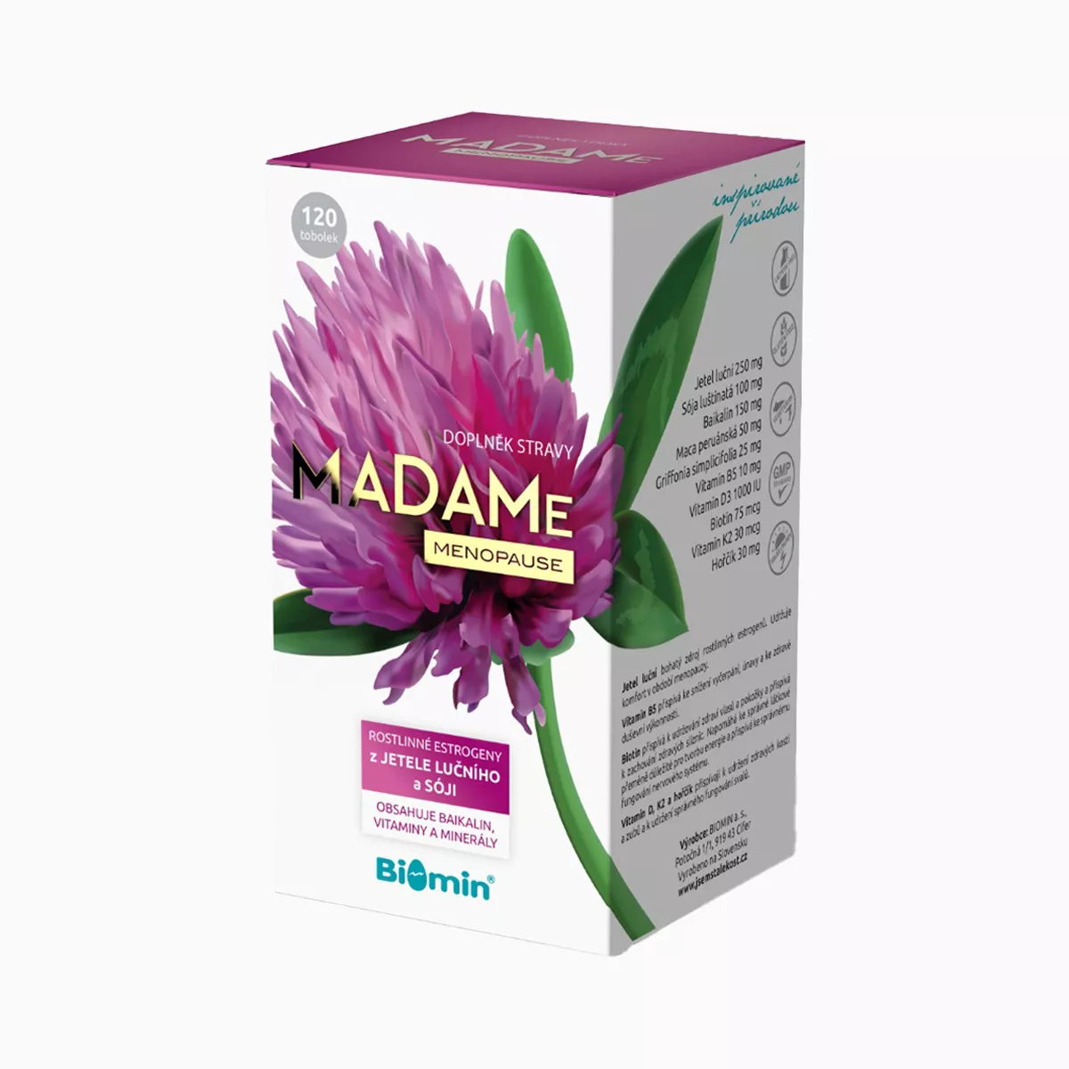 Biomin MADAMe menopause 120 kapslí