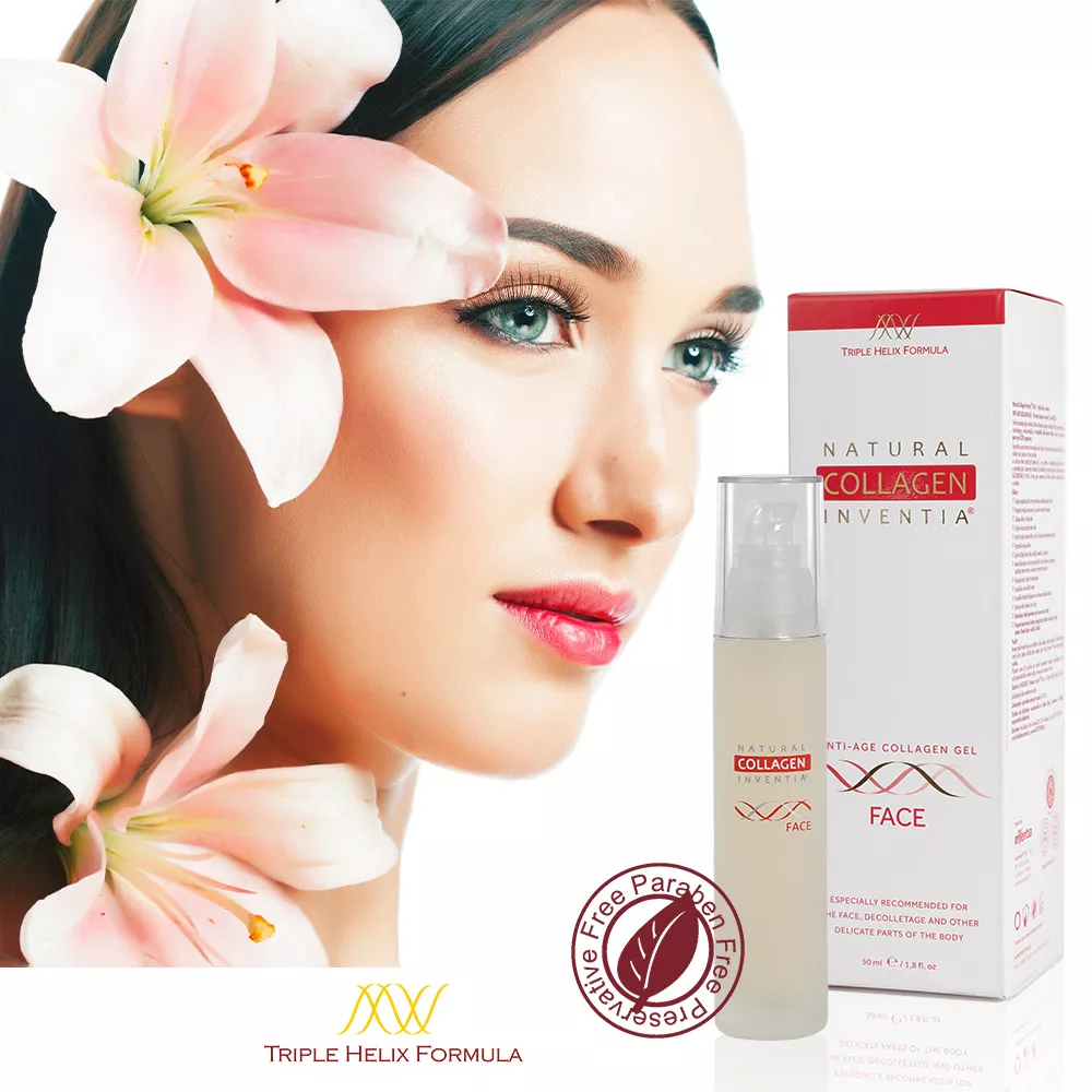 Živý kolagen na OBLIČEJ - Přírodní kolagen Inventia FACE s 25% slevou
